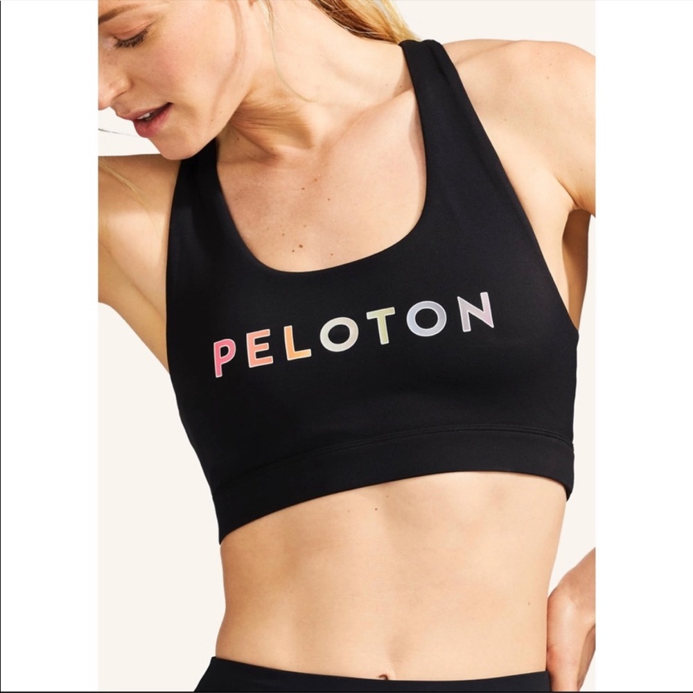NEW WITH TAGS. Peloton Advance Bra (black) size Medium.